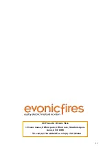 Предварительный просмотр 12 страницы Evonicfires Banff 3 Instruction Manual