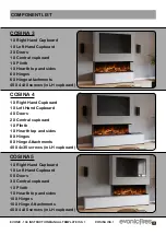 Preview for 3 page of Evonicfires COSINA Assembly Manual