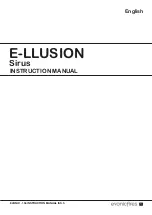 Evonicfires E-LLUSION Sirus Instruction Manual preview