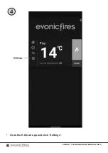 Предварительный просмотр 14 страницы Evonicfires EVOFLAME Setup Manual