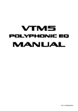 Evopax VTM 5 User Manual preview