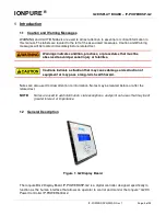 Предварительный просмотр 5 страницы Evoqua IONPURE IP-POWERDSP-G2 Operation & Maintenance Manual