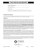 Предварительный просмотр 3 страницы Evoqua V10K Manual