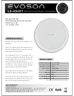 Предварительный просмотр 1 страницы Evoson LS-IC603T Instruction Manual