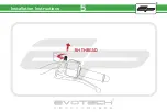 Предварительный просмотр 7 страницы Evotech Performance MIRROR EXTENSIONS Installation Instructions Manual