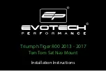 Предварительный просмотр 1 страницы Evotech Performance PRN014567 Installation Instructions Manual