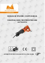 Preview for 1 page of Evotools RD 710 EPTO User Manual