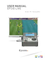 EVS EPSIO LIVE User Manual предпросмотр