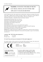 Preview for 3 page of EVS GFS010 Installation & Configuration Manual