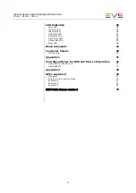 Preview for 6 page of EVS GFS010 Installation & Configuration Manual