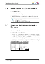 Preview for 177 page of EVS Multicam LSM Operation Manual