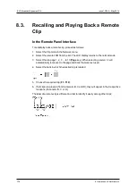 Preview for 188 page of EVS Multicam LSM Operation Manual