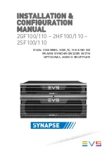 EVS Synapse 2GF100/110 Installation & Configuration Manual preview