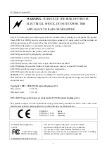 Предварительный просмотр 3 страницы EVS SYNAPSE CDV07 Installation And Configuration Manual