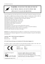 Предварительный просмотр 3 страницы EVS SYNAPSE CDV29 Installation And Configuration Manual