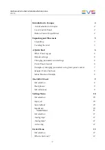 Предварительный просмотр 4 страницы EVS SYNAPSE CDV29 Installation And Configuration Manual