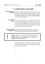 Preview for 6 page of EVS SYNAPSE GDR416 Installation & Configuration Manual