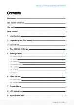 Preview for 5 page of EVS Synapse GFS100 Installation And Operation Manual