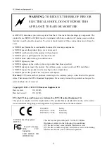 Preview for 3 page of EVS Synapse HXT150 Installation & Configuration Manual