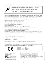 Preview for 3 page of EVS Synapse U4T100 Installation & Configuration Manual