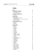 Preview for 4 page of EVS Synapse U4T100 Installation & Configuration Manual