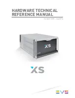 EVS XS Hardware Technical Reference Manual preview