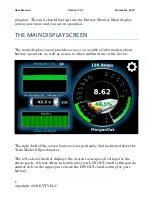 Предварительный просмотр 8 страницы EVTV Battery Monitor Display User Manual