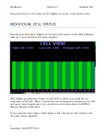 Предварительный просмотр 11 страницы EVTV Battery Monitor Display User Manual