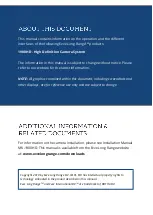 Preview for 3 page of Evve Long Range MK-1900HD Series Operation Manual