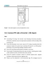 Предварительный просмотр 43 страницы EVVO E-100KTL User Manual