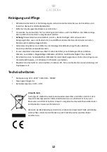 Preview for 12 page of EWA Asia Caldera 001119424-0001 Manual