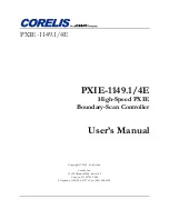 EWA CORELIS PXIE-1149.1/4E User Manual предпросмотр