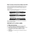 Preview for 3 page of Ewave EWFSRS2 Instruction Manual