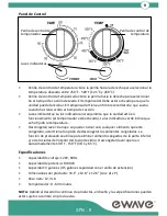 Preview for 28 page of Ewave EWGC12W3 Instruction Manual