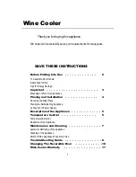 Предварительный просмотр 2 страницы Ewave EWWC16MCG Owner'S Manual