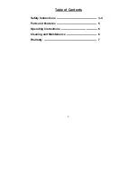 Preview for 2 page of Ewave EWWC2SI Operating Instructions Manual