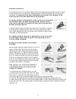 Предварительный просмотр 5 страницы Ewbank Chilli-3 HSVC3 Care And Use Instructions Manual