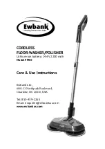 Ewbank FP80 Care & Use Instructions preview