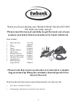 Preview for 2 page of Ewbank Steam Dynamo SC1000 Care And Use Instructions Manual