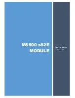 Preview for 1 page of eWBM MS500 sS2E User Manual