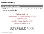 Preview for 55 page of EWC Controls ULTRA-ZONE ULTRA-TALK UT-3000 Manual