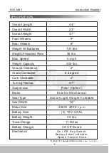 Preview for 18 page of EWheels Medical EW-M41 Instruction Booklet