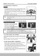 Предварительный просмотр 14 страницы EWheels Medical REMO AUTO-FLEX Instruction Booklet