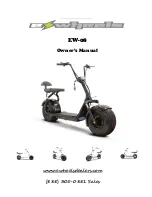 ewheels EW-08 Owner'S Manual предпросмотр