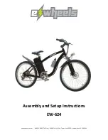 Предварительный просмотр 1 страницы ewheels EW-624 Assembly And Setup Instructions