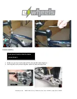 Предварительный просмотр 4 страницы ewheels EW-624 Assembly And Setup Instructions