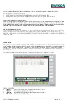 Preview for 20 page of EWIKON HPS-C-TS Operating Manual