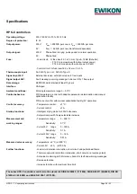 Preview for 26 page of EWIKON HPS-C-TS Operating Manual