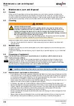 Предварительный просмотр 32 страницы EWM CB-007-1 Operating Instructions Manual