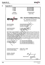 Предварительный просмотр 34 страницы EWM CB-007-1 Operating Instructions Manual